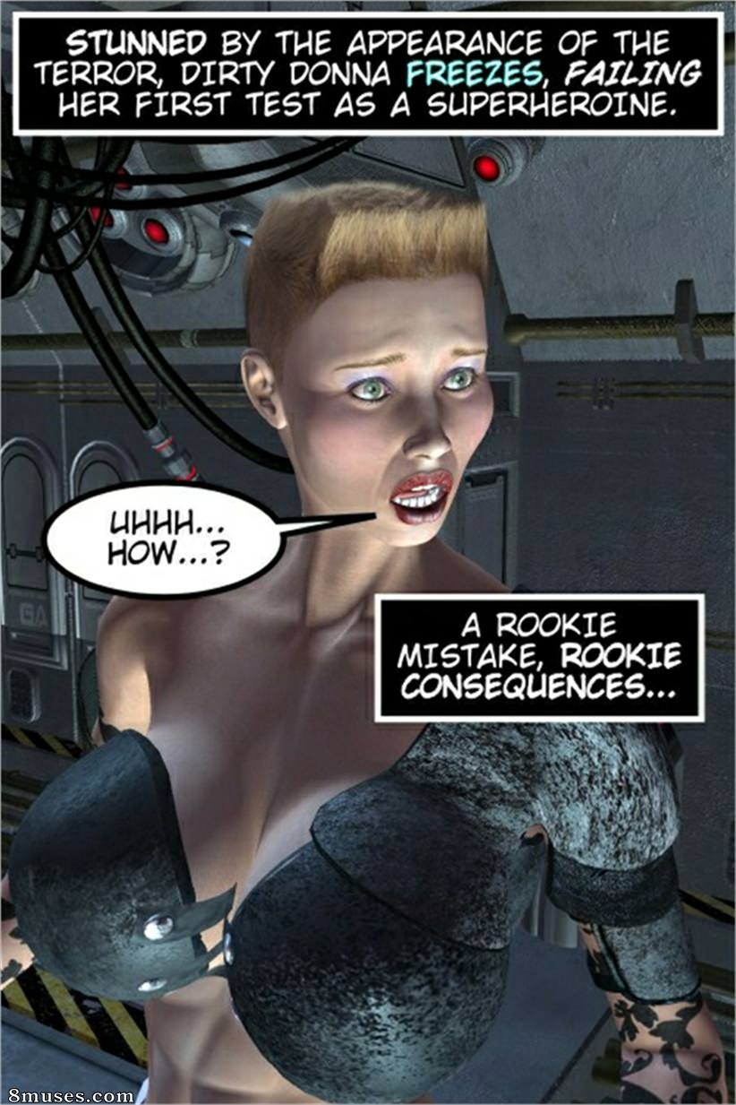 Captured-Heroines Comics - Dirty Donna - Page 6
