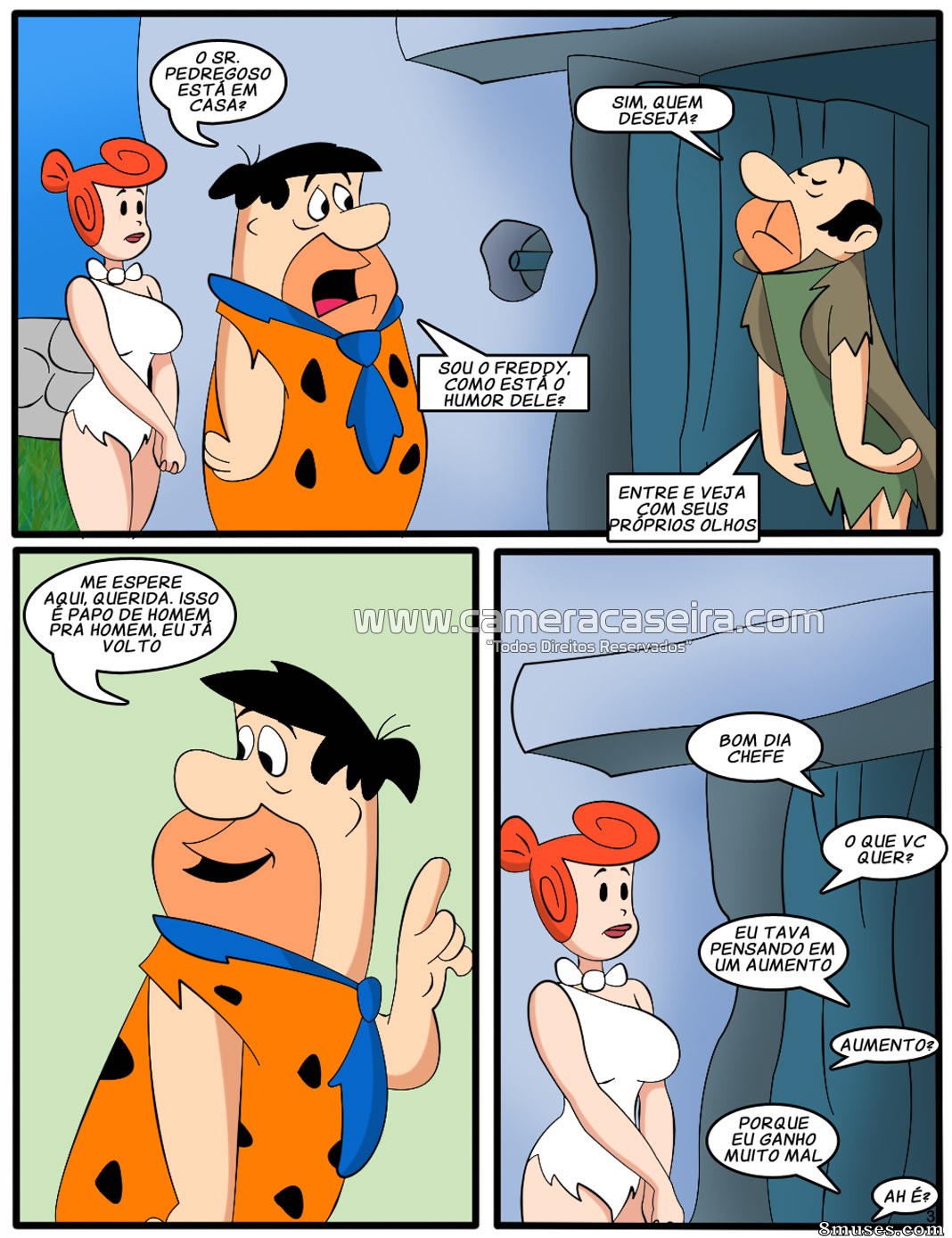 Os Flintistones - 7 Conseguindo um Aumento para o Freddy - Page 4
