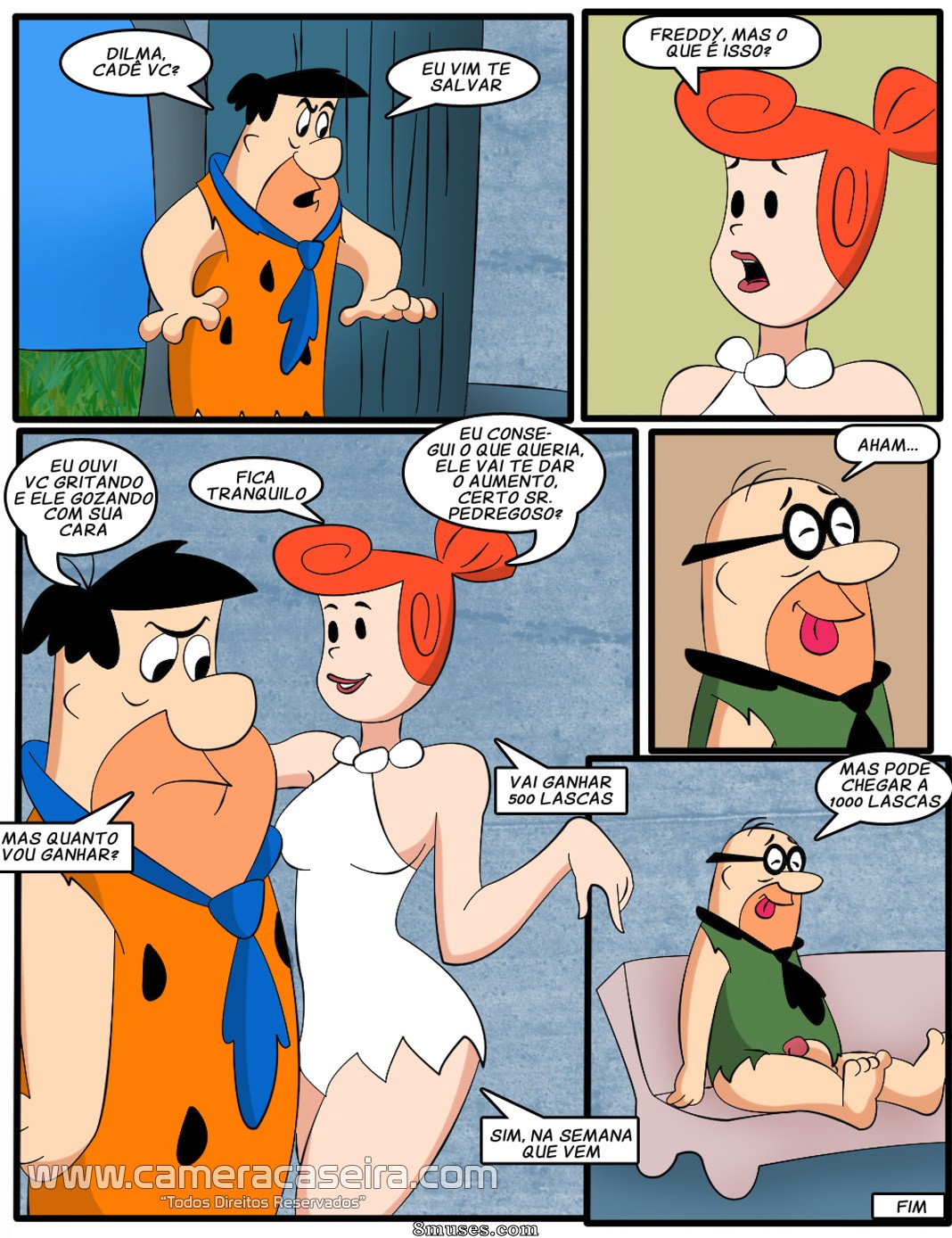 Os Flintistones - 7 Conseguindo um Aumento para o Freddy - Page 12