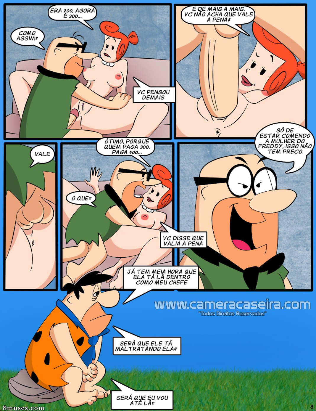 Os Flintistones - 7 Conseguindo um Aumento para o Freddy - Page 9
