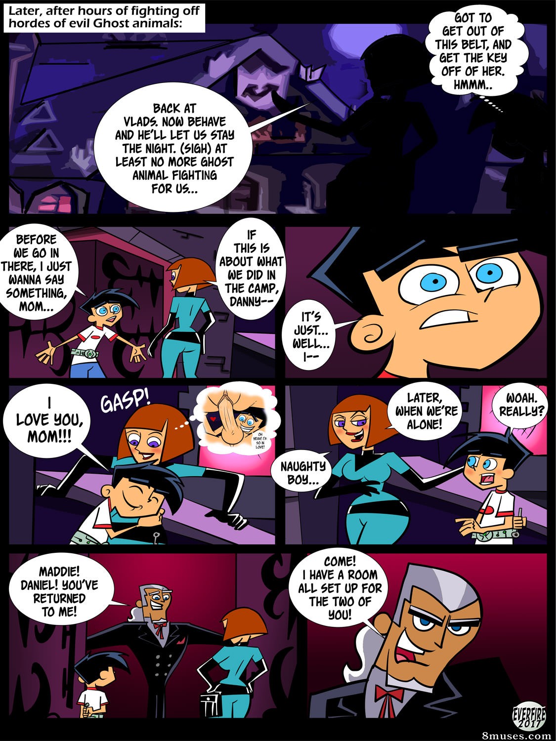 Everfire Comics - Danny Phantom - A domesticação de Maddie Fenton - Página 10