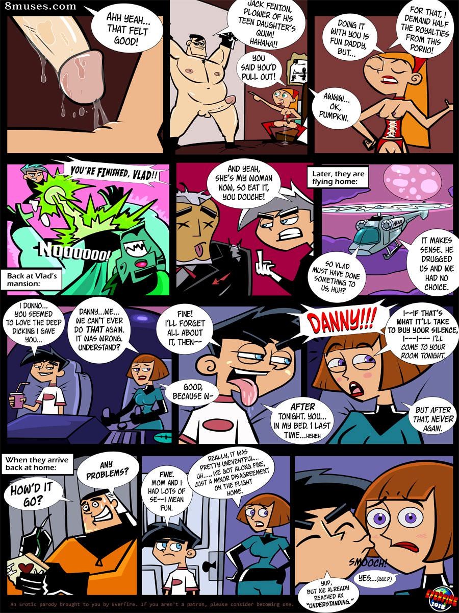 Page 1 | Everfire-Comics/Danny-Phantom-The-Taming-of-Maddie-Fenton | 8muses  - Sex Comics