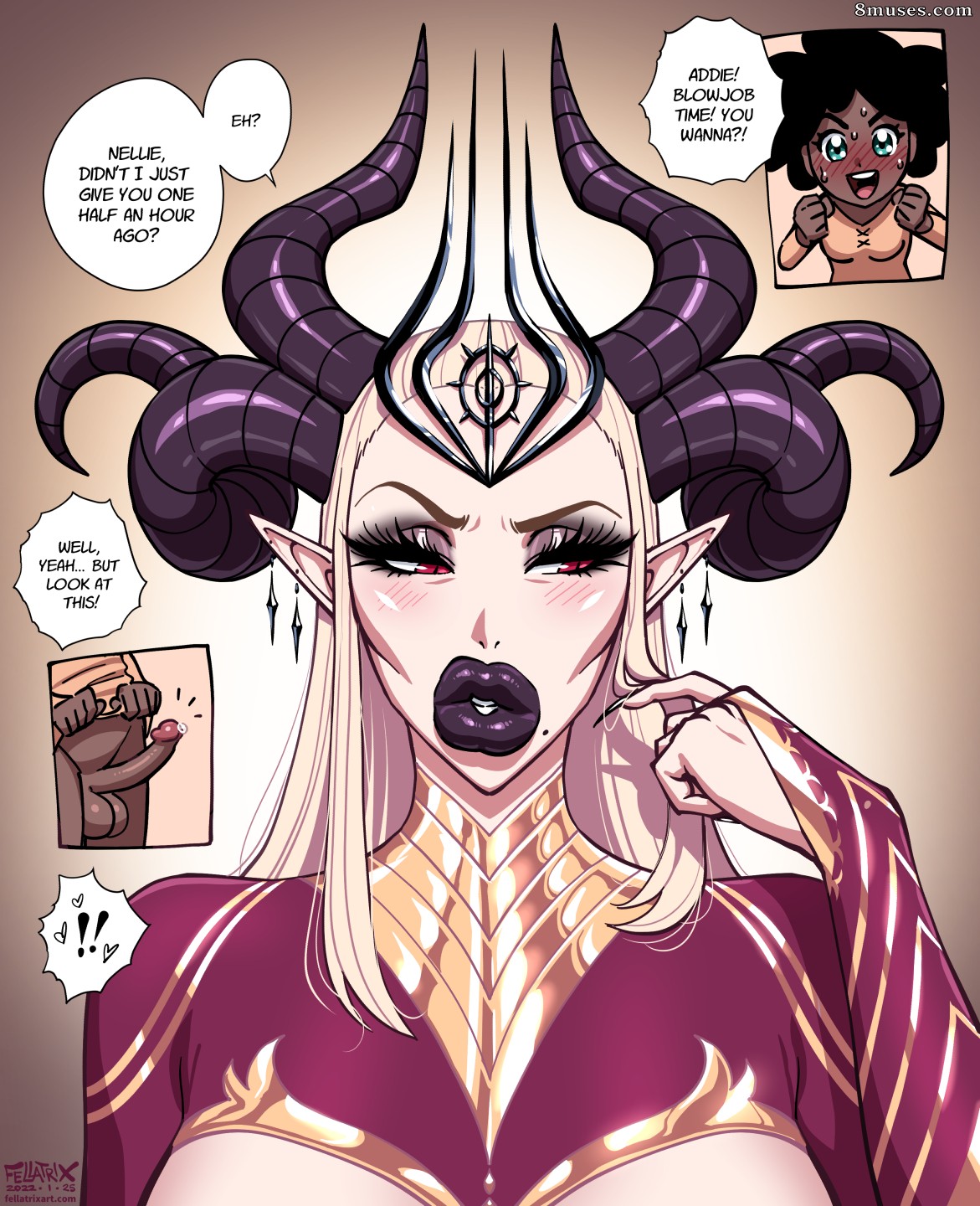 Fellatrix - Nell & Addie Blowjob - Page 4