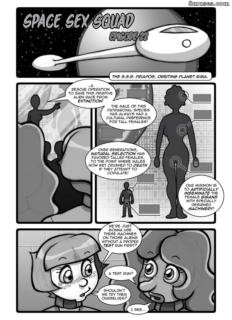 Space Sex Squad - Issue 22 - Page 1