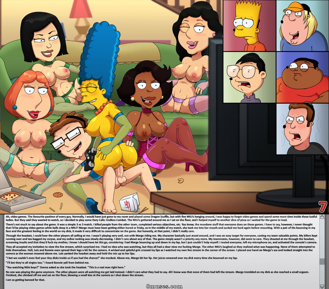 SlappyFrog - Milf Party - Page 9