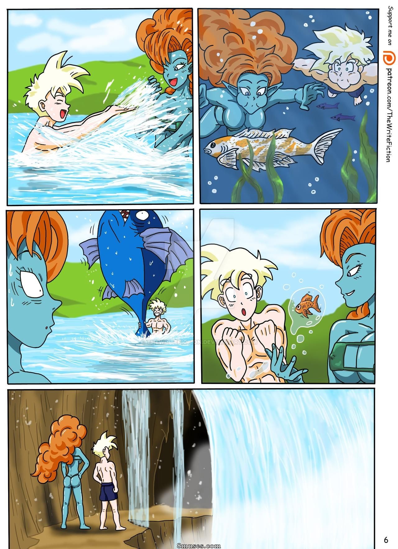 TheWriteFiction - Gohan X Zangya - Fiery Lake - Page 10