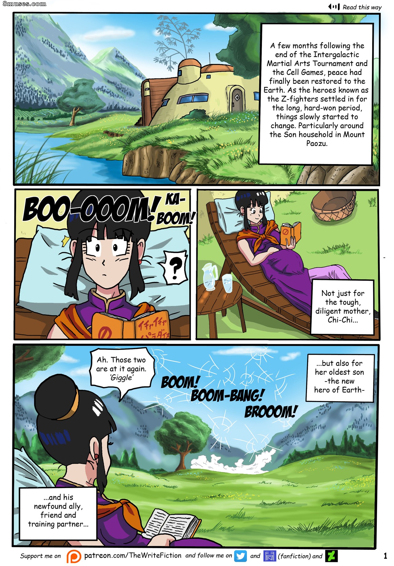 TheWriteFiction - Gohan X Zangya - Fiery Lake - Page 4