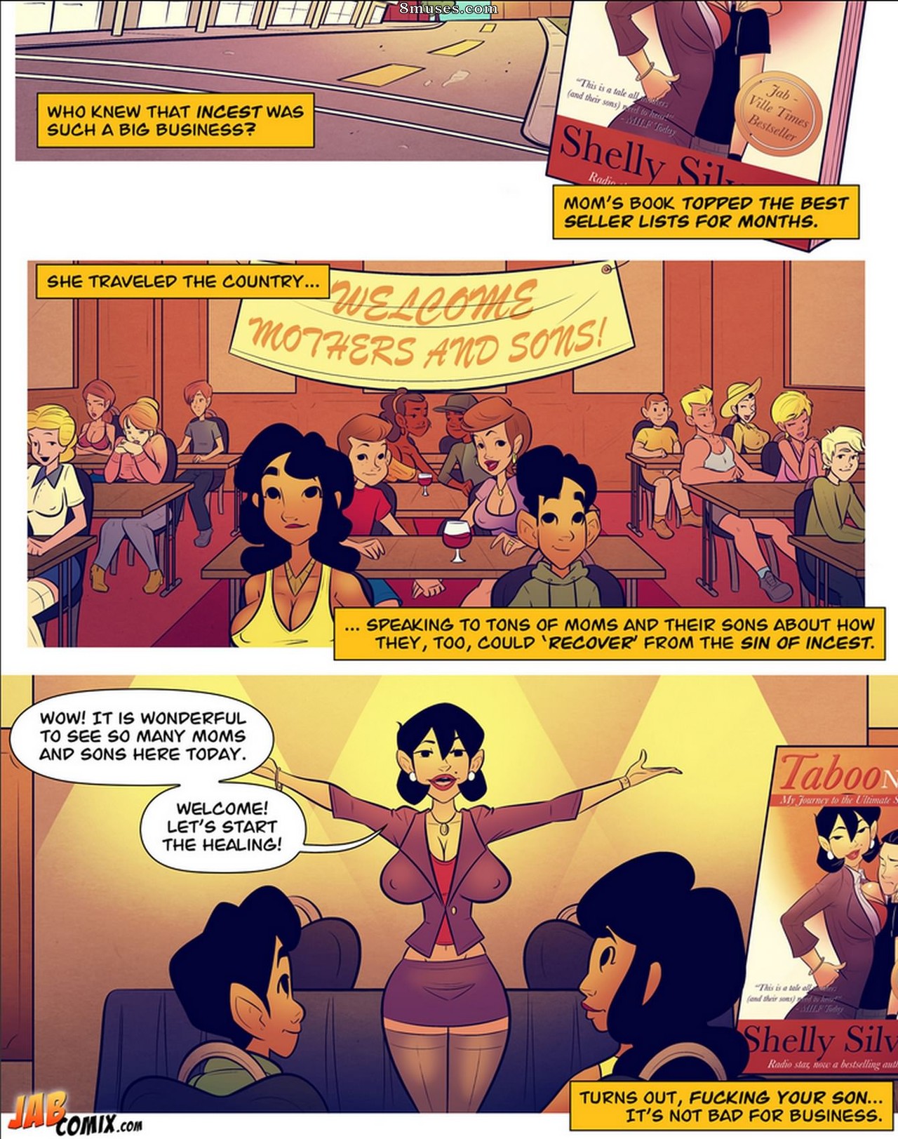 JAB Comics - Mi mamá - La estrella de la gira de libros - Página 3