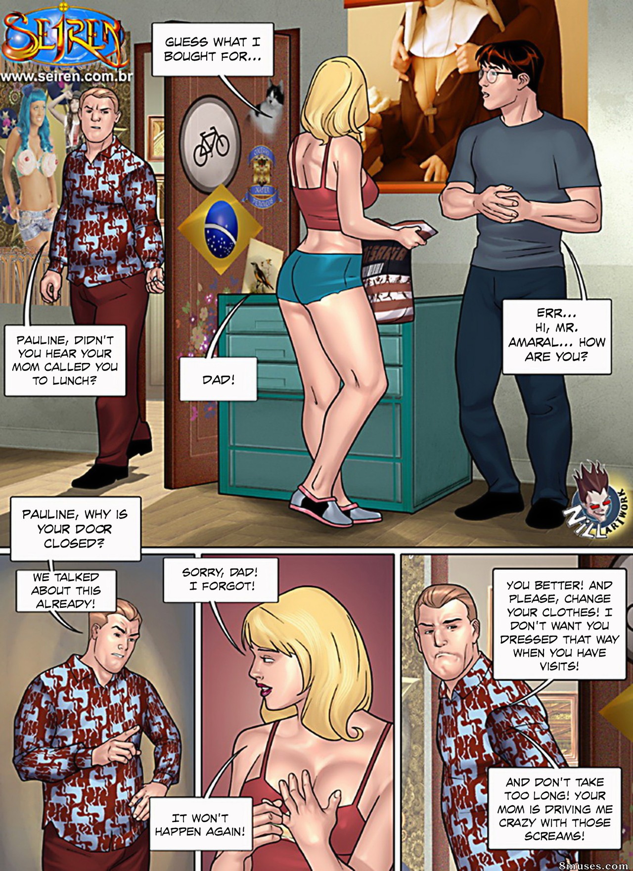 Seiren.com.br Comics - Oh Familia 8 (Translated by Elone) - Page 5