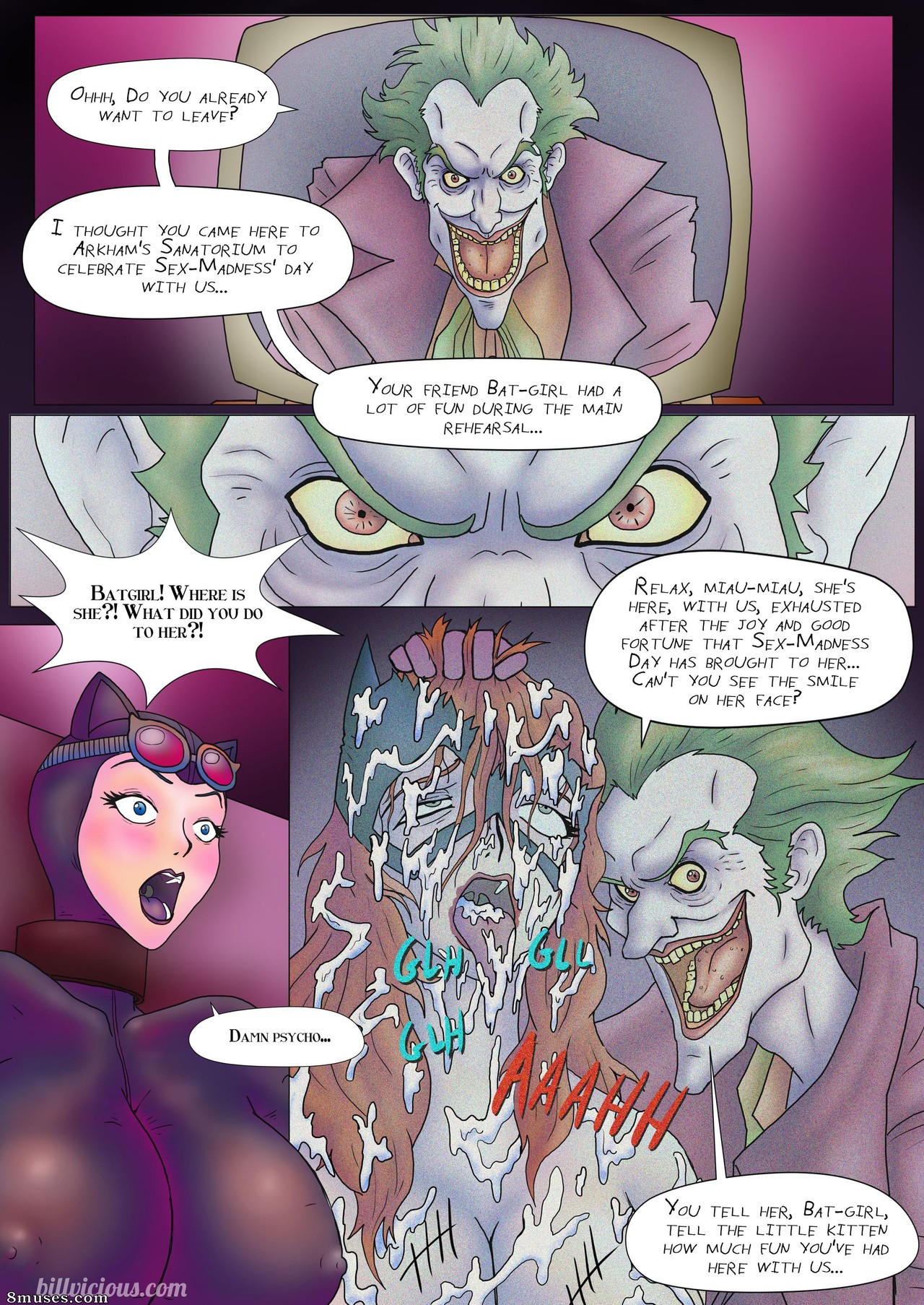 Bill Vicious - Arkham Asylum Sex-Madness - Page 7