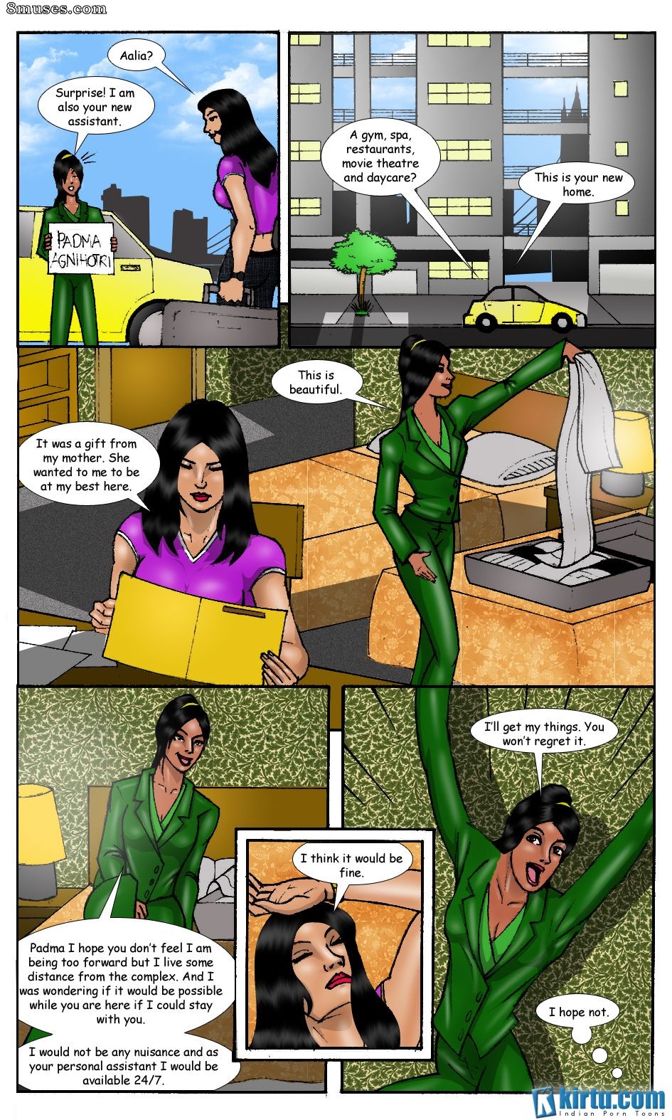 Page 7 | Kirtu_com-Comics/The-Trap/The-Trap-Part-1-The-Blackmail-of-Padma |  8muses - Sex Comics