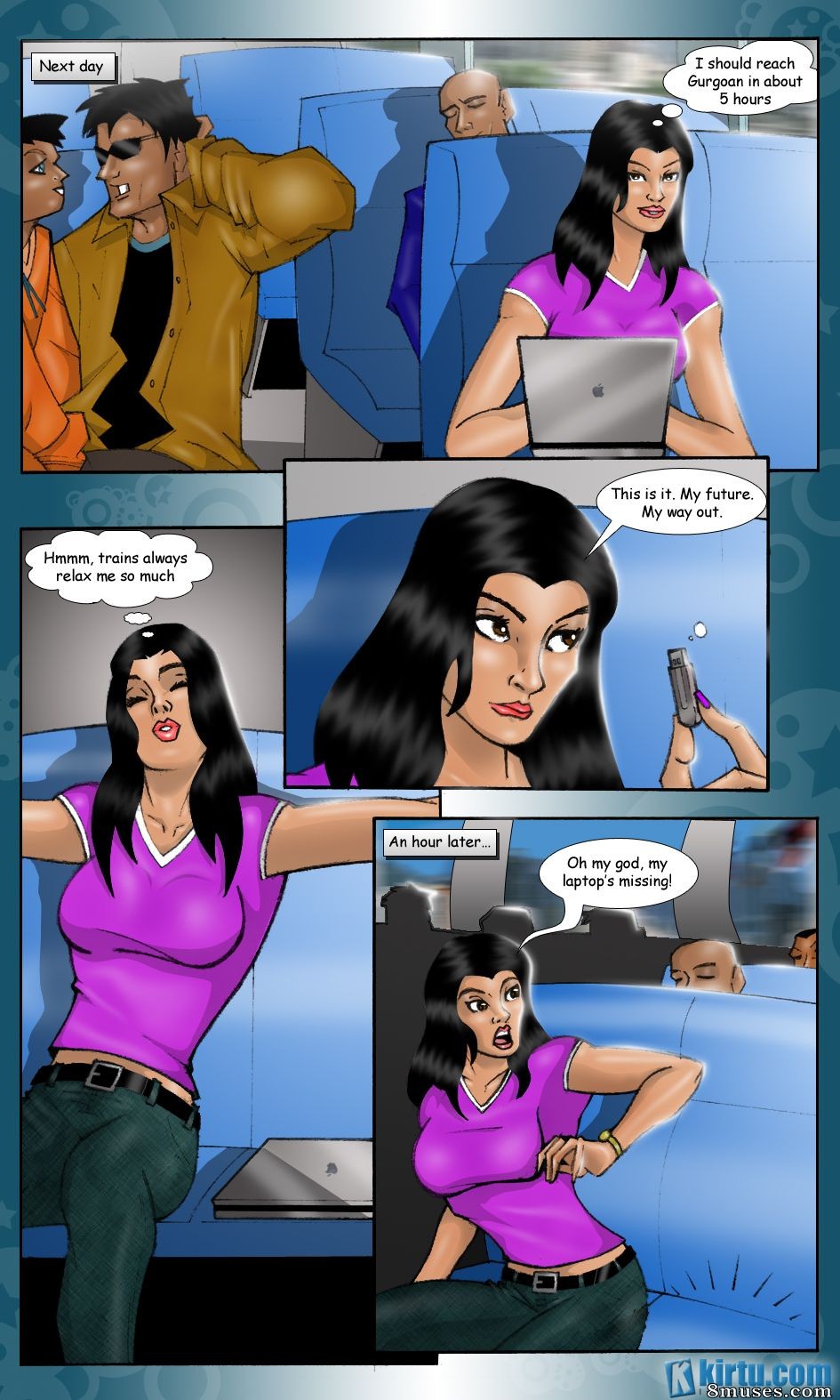 Kirtu.com Comics - The Trap Part 1 - The Blackmail of Padma - Page 4