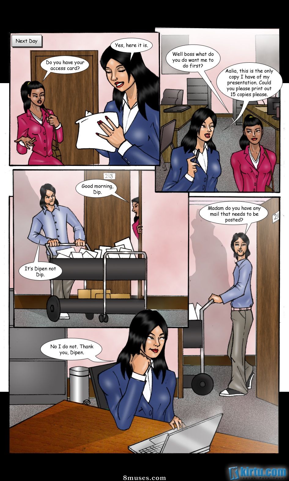 Page 12 | Kirtu_com-Comics/The-Trap/The-Trap-Part-1-The-Blackmail-of-Padma  | 8muses - Sex Comics