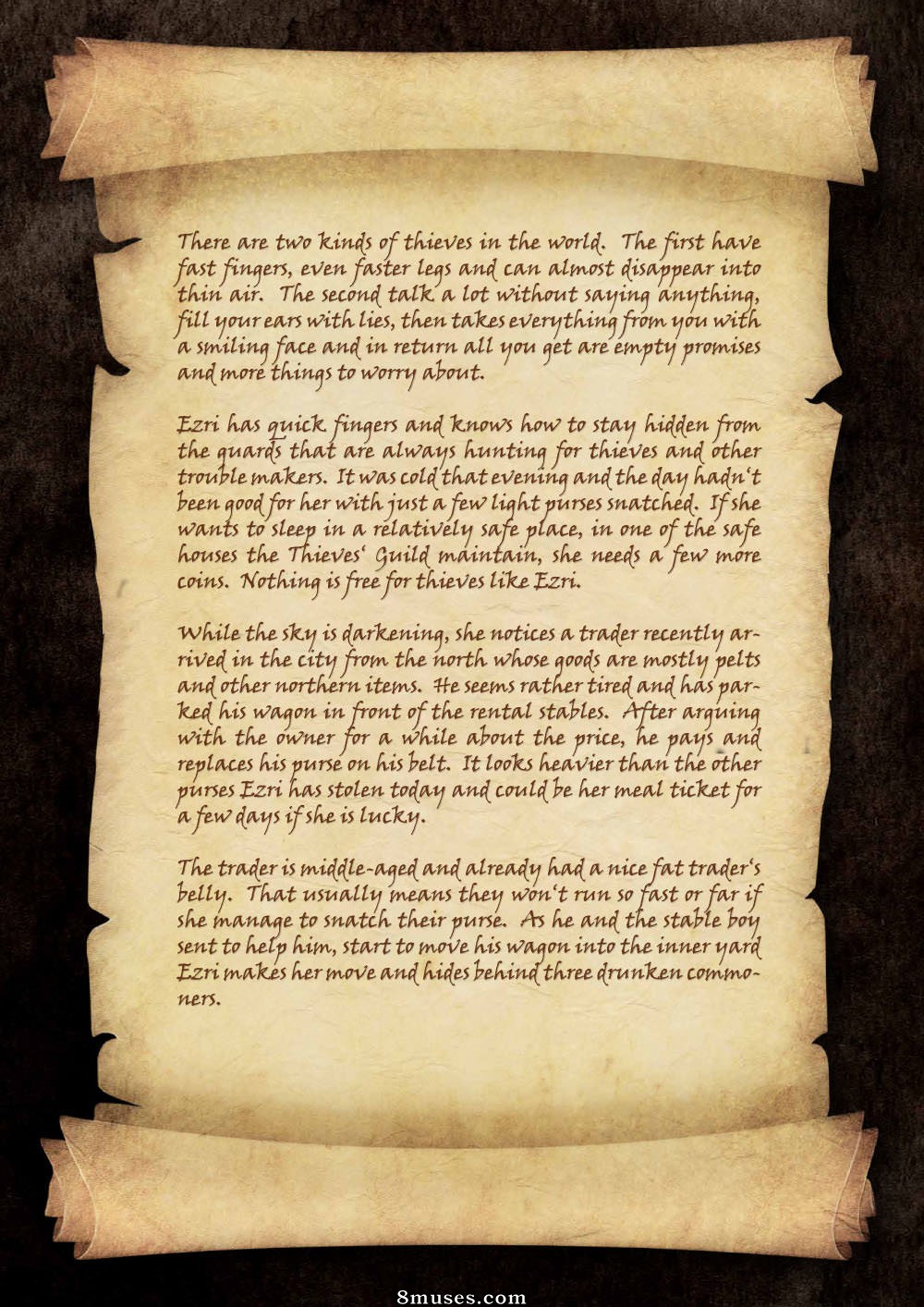 Thief Ezri - Dont Get Caught Again - Story - Page 2