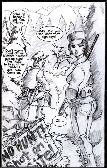 IllustratedInterracial.com Comics - Hunt - Page 1