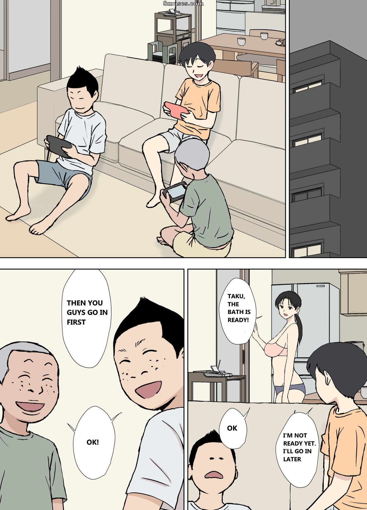 Urakan - Karamare Tsuma no Kyouko-san Dosukebe Oikko Kyoudai Hen - Page 5