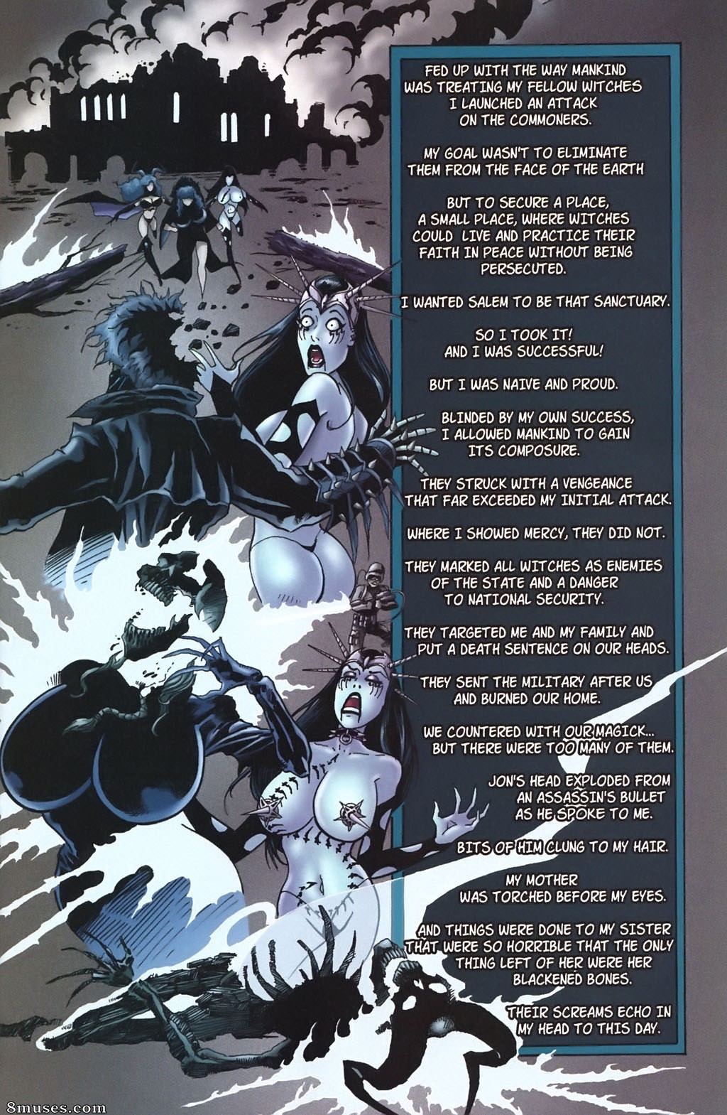 BroadSword Comics - Tarot - Witch of the Black Rose 039 - Page 12