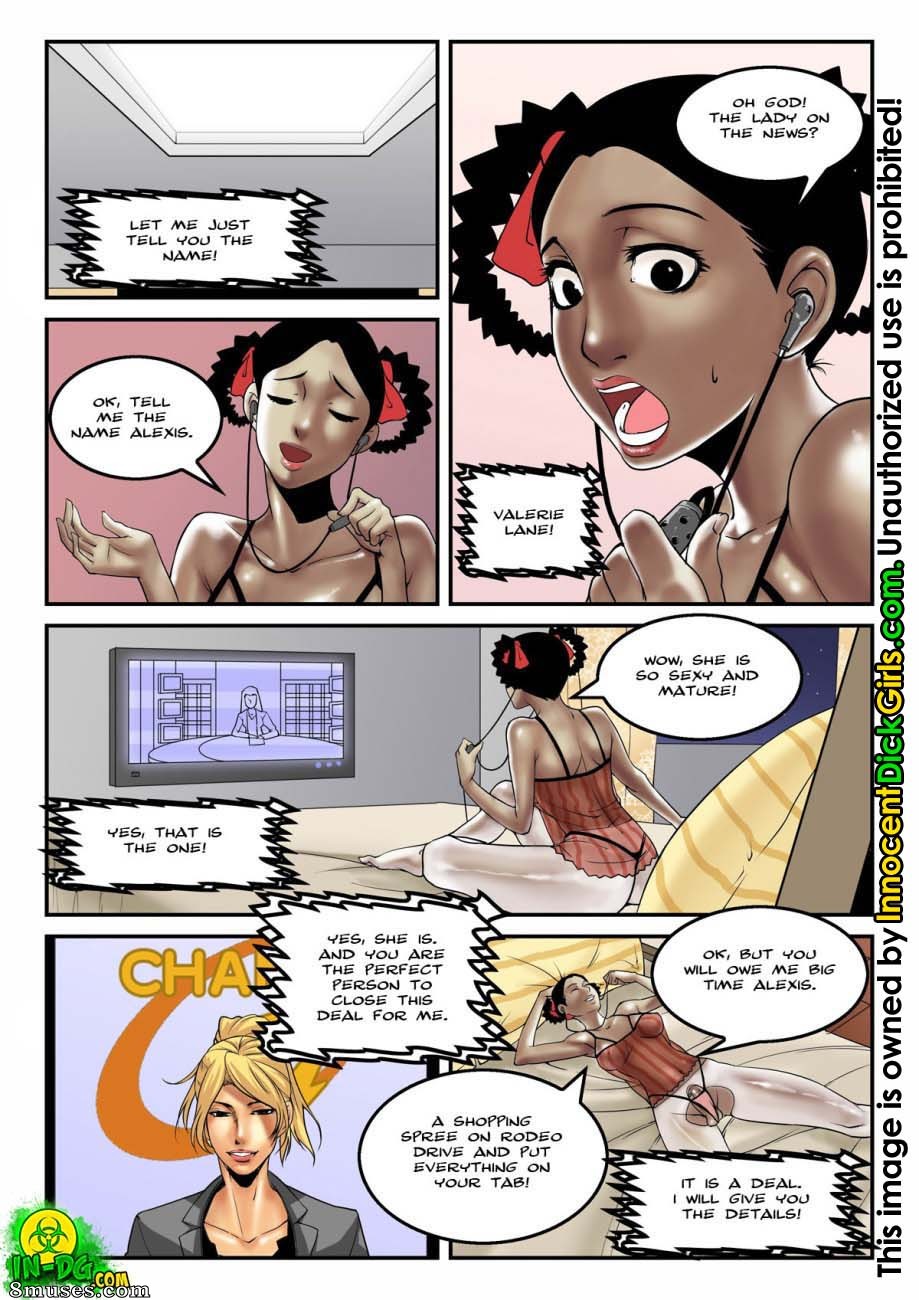 Innocent Dickgirls Comics - Evening News - Page 3