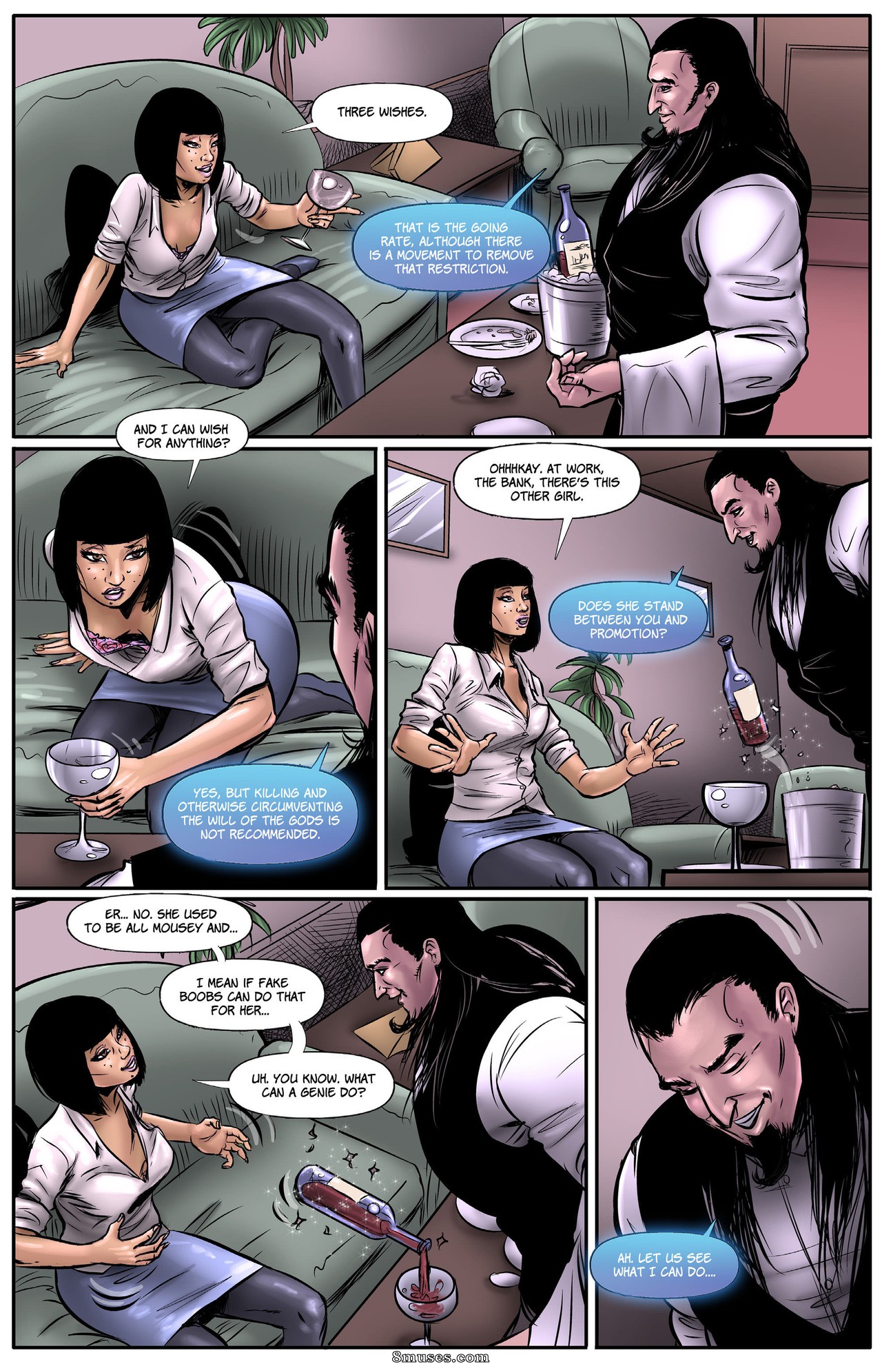 BE Story Club Comics - Três desejos para três mulheres - Página 30