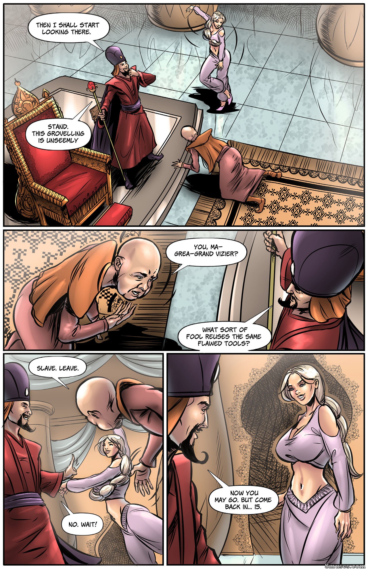 BE Story Club Comics - Tres deseos para tres mujeres - Página 4