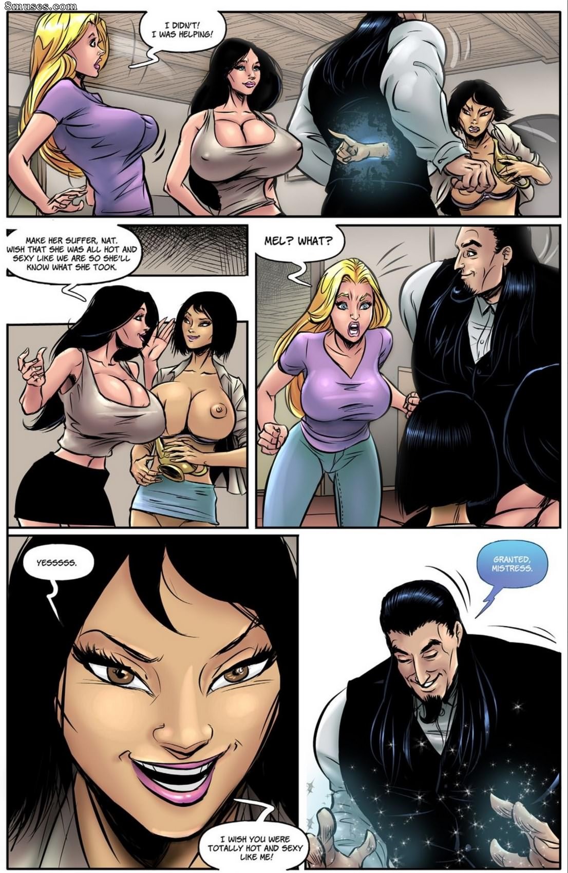 BE Story Club Comics - Tres deseos para tres mujeres - Página 44
