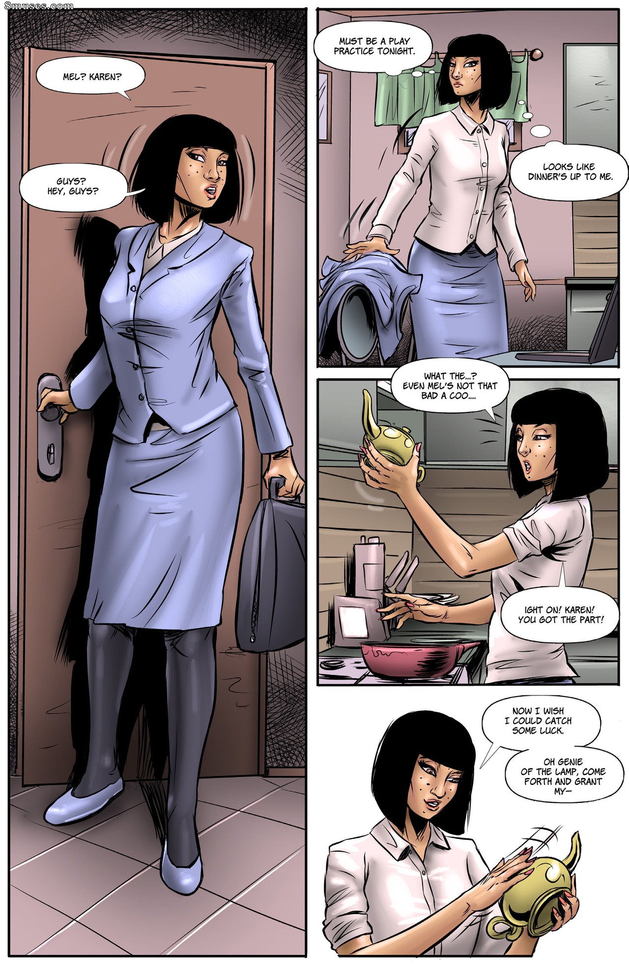 BE Story Club Comics - Três desejos para três mulheres - Página 25