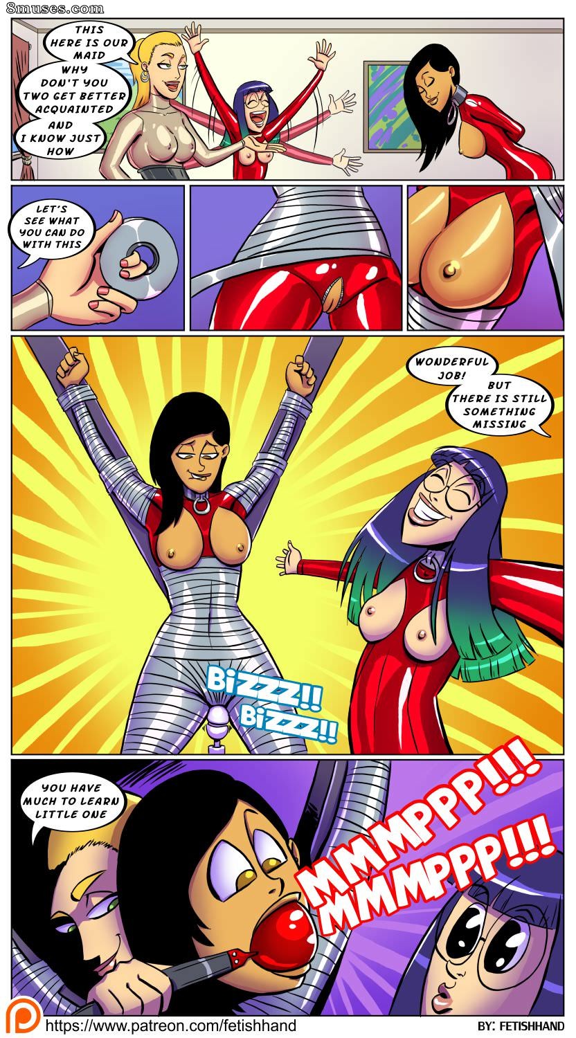 Fetishand Comics - La pareja de látex - Página 10