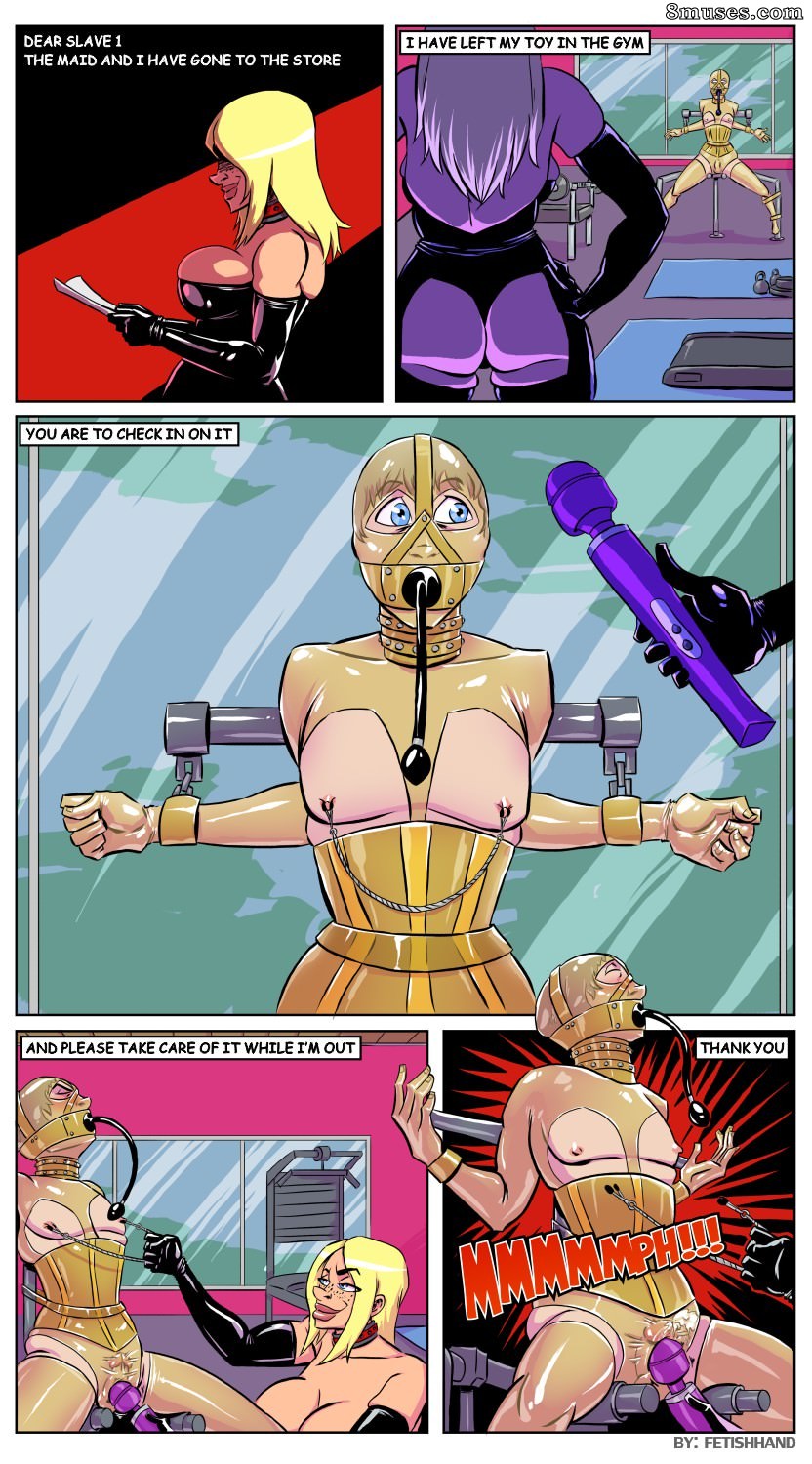 Fetishand Comics - La pareja de látex - Página 1