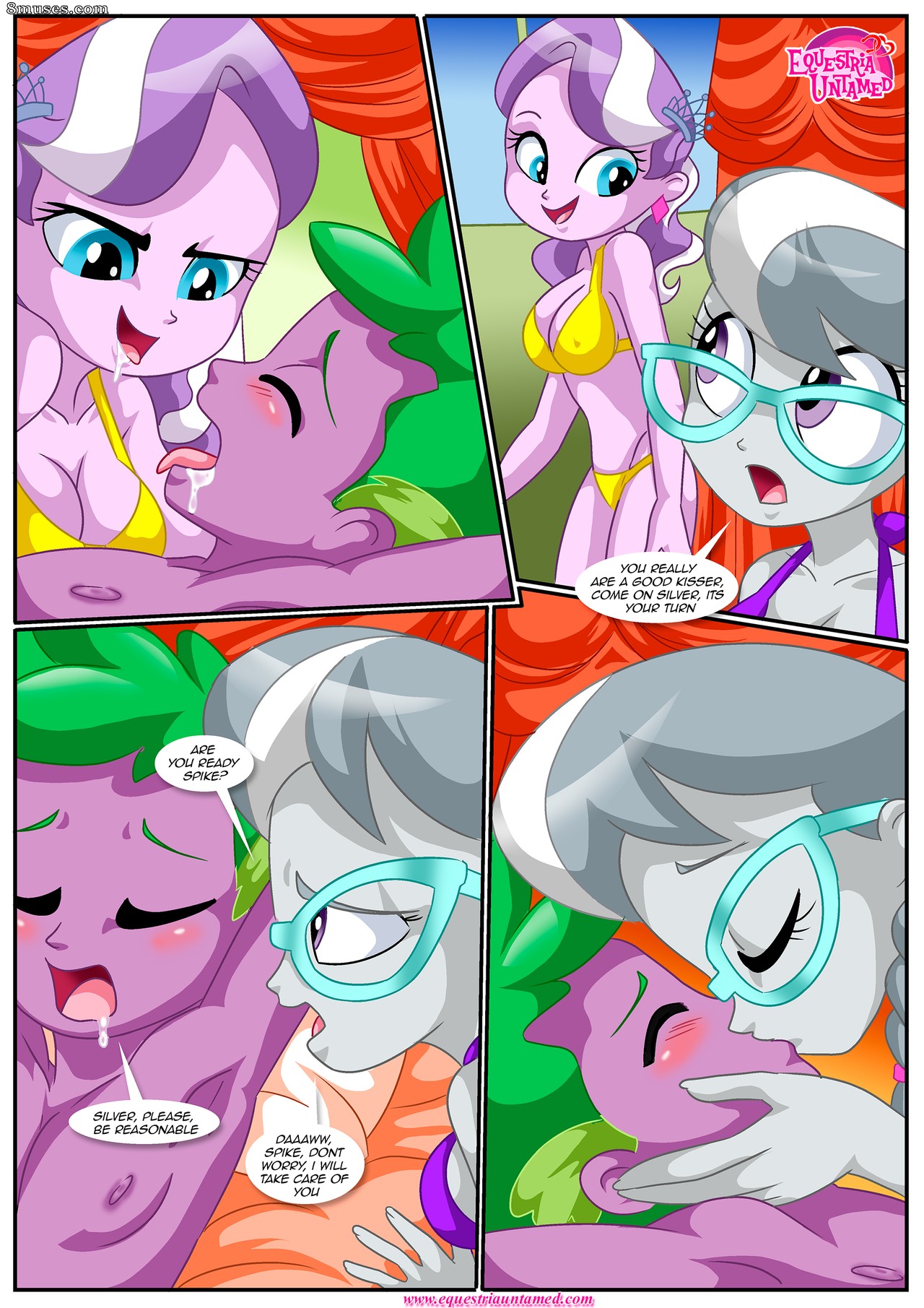 PalComix Comics - Purple Love Slave - Page 8