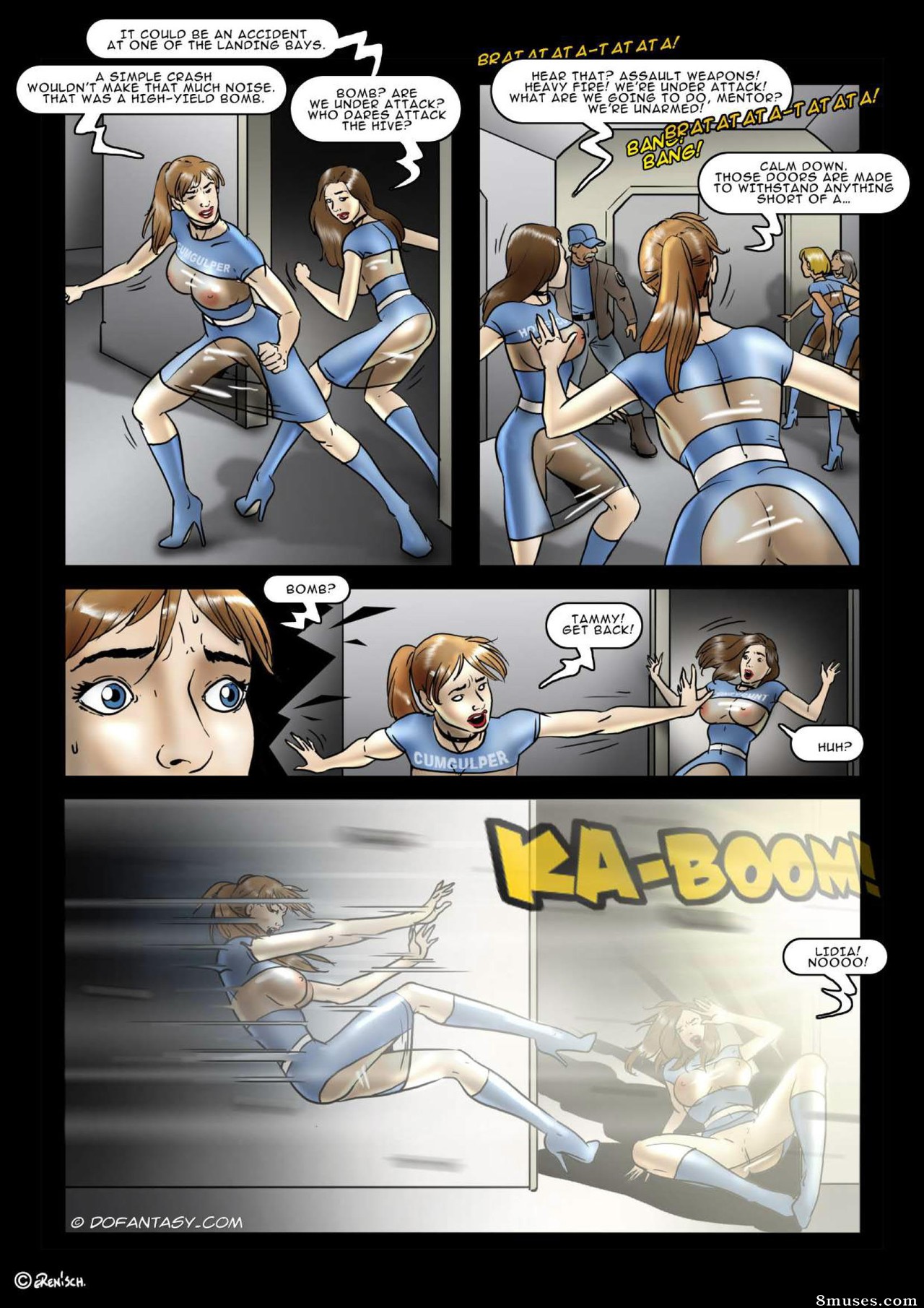 Fansadox Comics - Fansadox 559 - Slavecop 3 - The Hive - Erenisch - Page 42