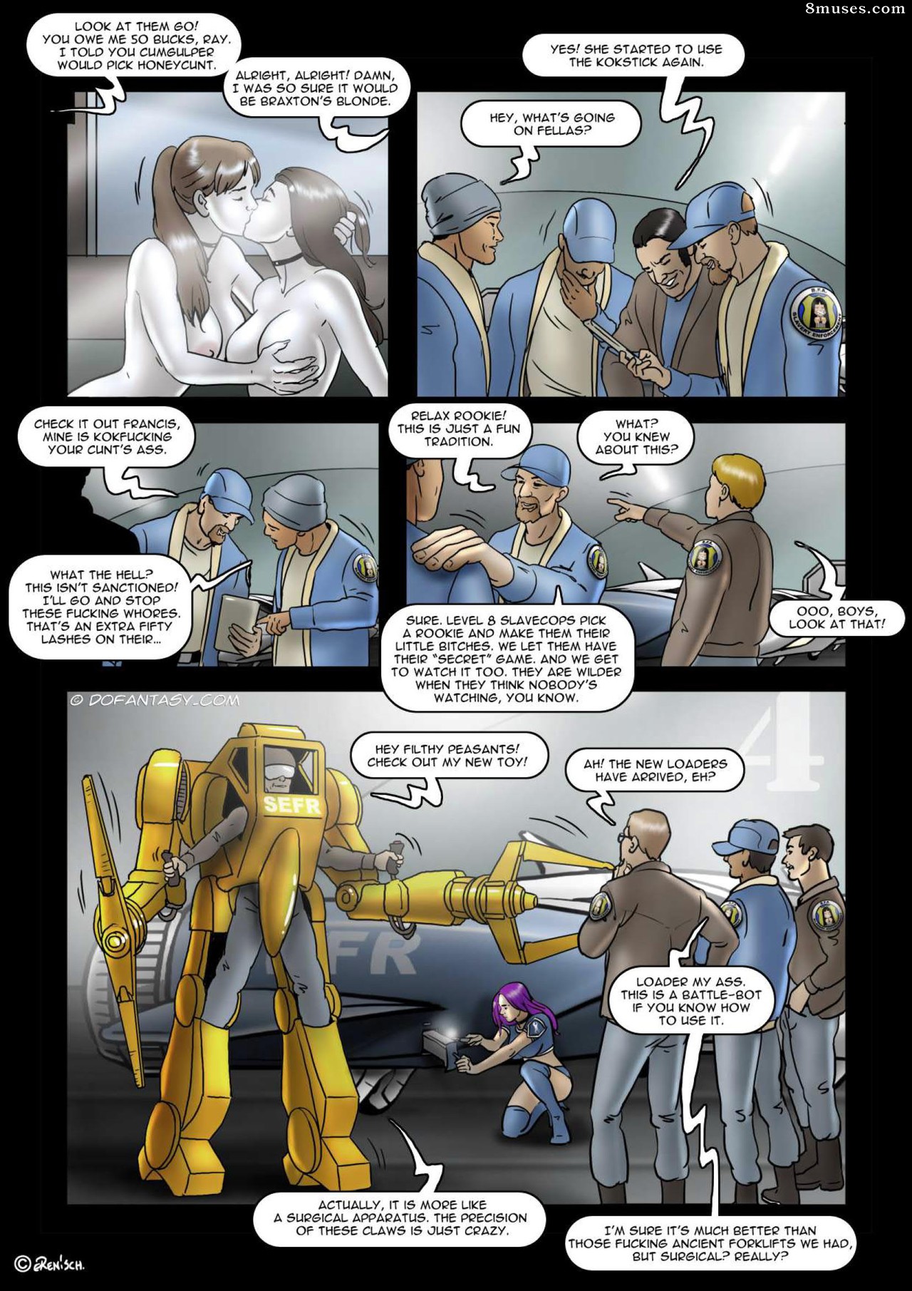 Fansadox Comics - Fansadox 559 - Slavecop 3 - The Hive - Erenisch - Page 18