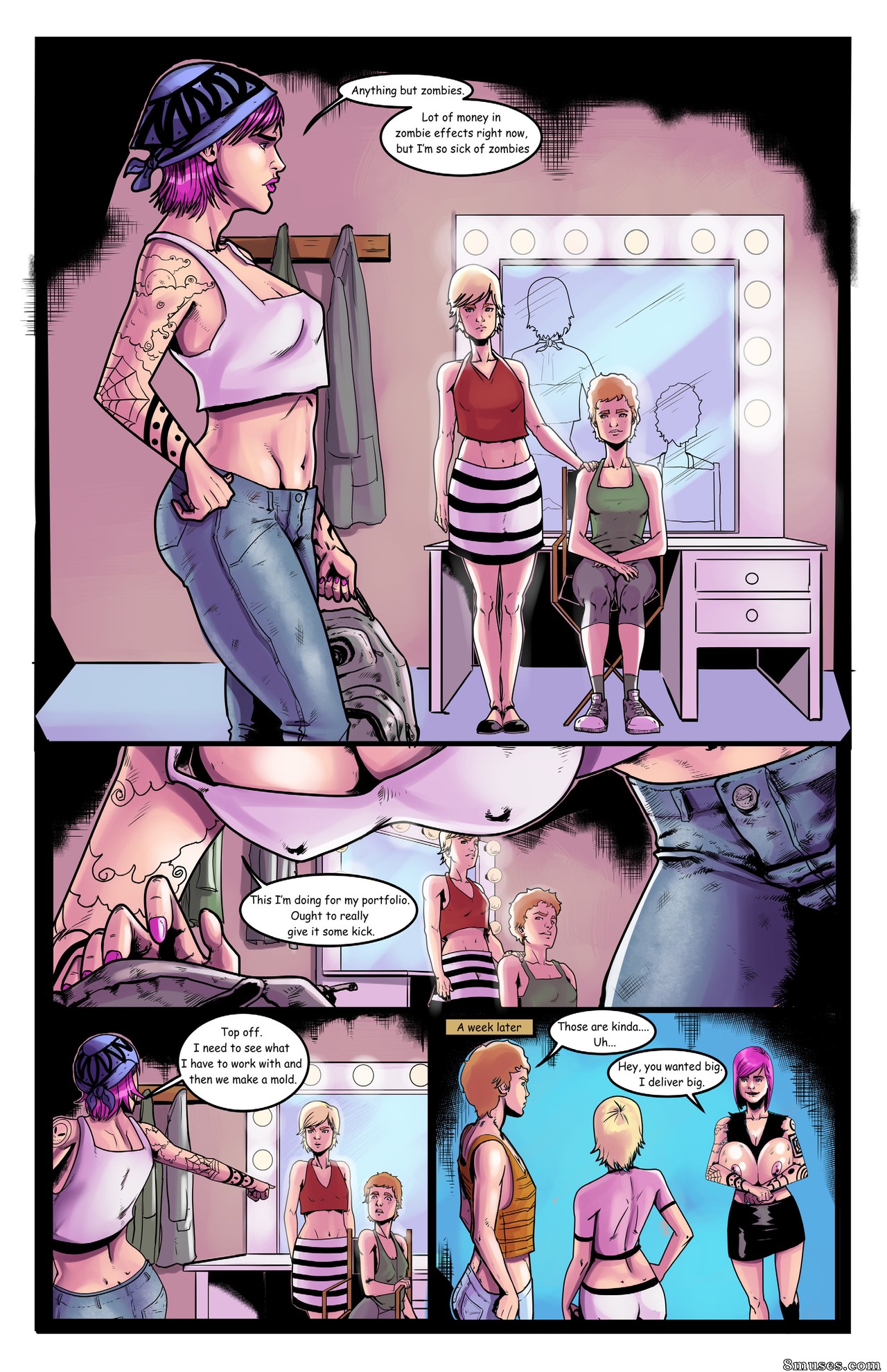 Bimbo Story Club Comics - Pics or GTFO - Page 9