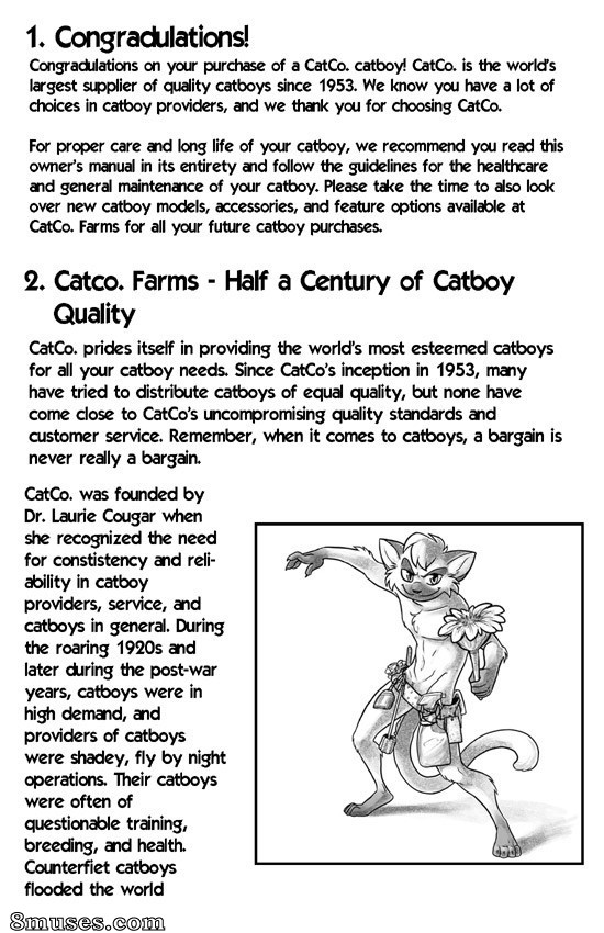 Adult Comix - The Catboy Owners Manual - Page 4