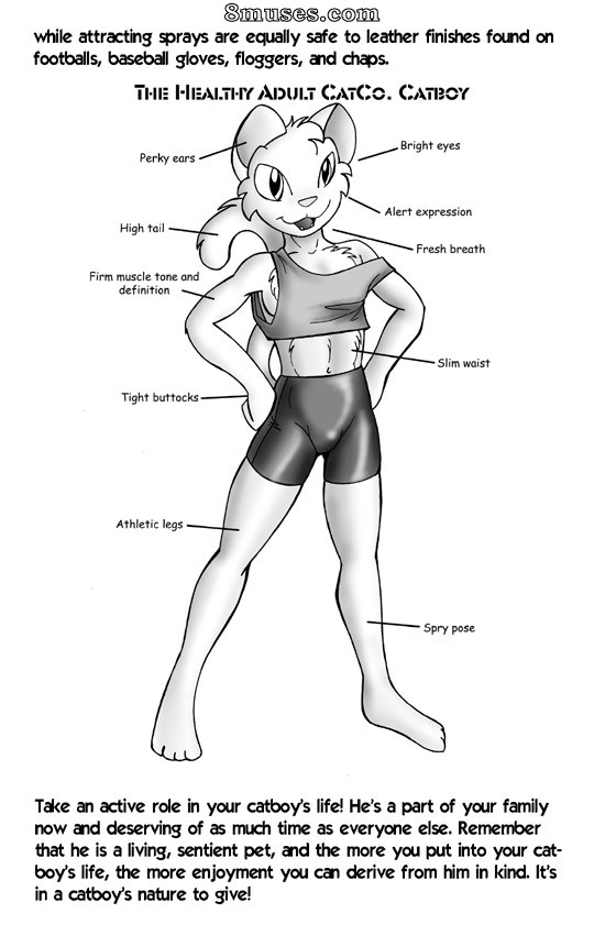 Quadrinhos para adultos - O manual do dono de catboy - Página 8