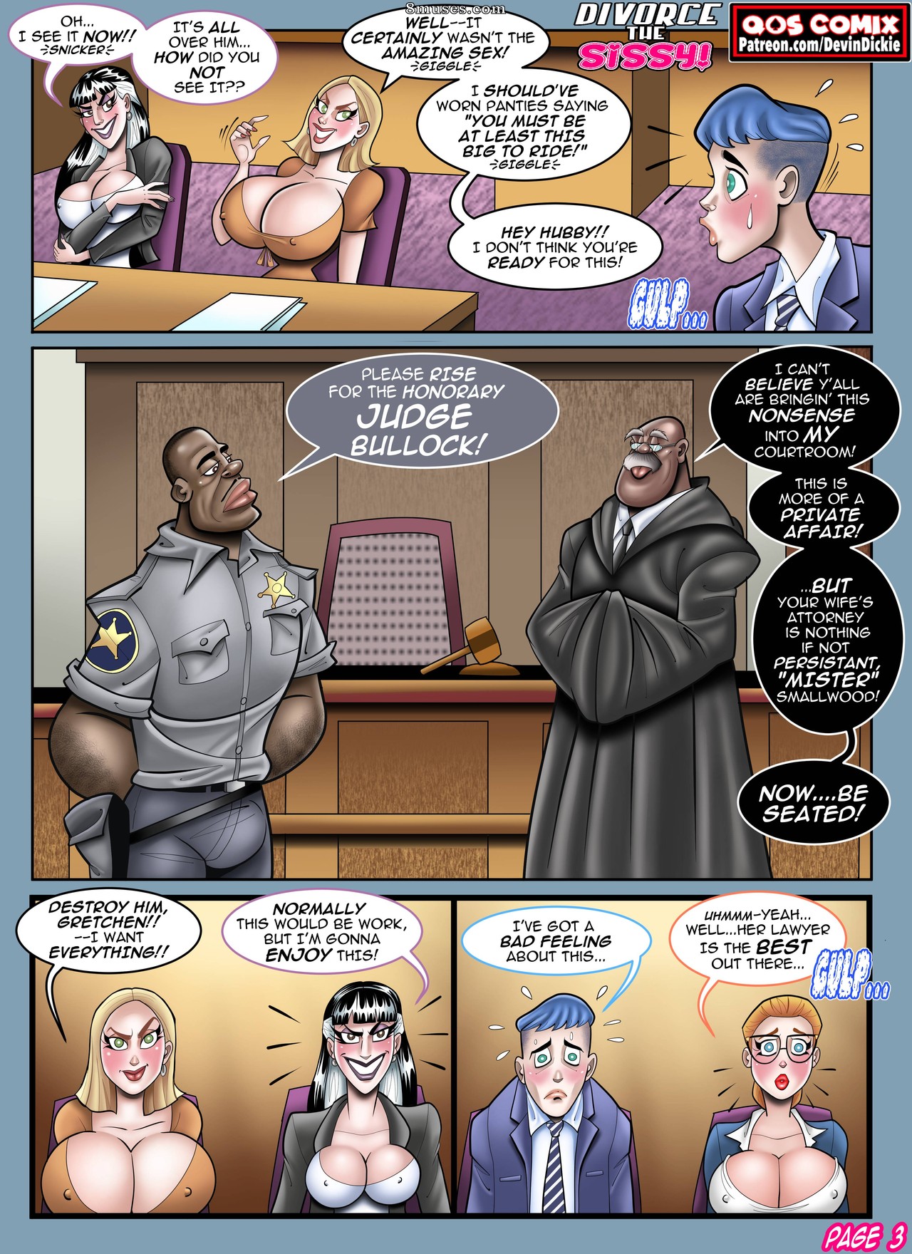 Devin Dickie Comics - Divorcia al sissy - Página 4
