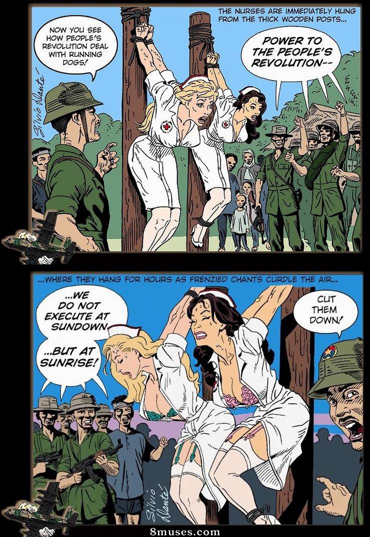 Drawing Palace Comics - Captured Nurses - Page 8