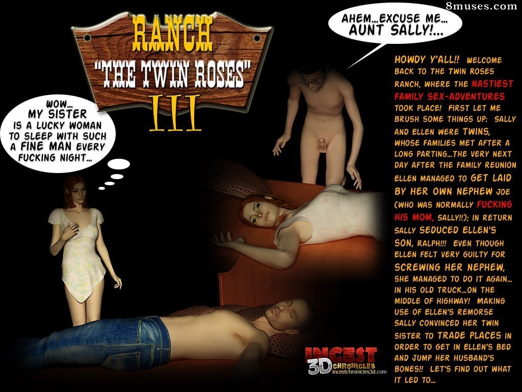 IncestChronicles3D Comics - Granja Las rosas gemelas. Parte 3 - Página 1