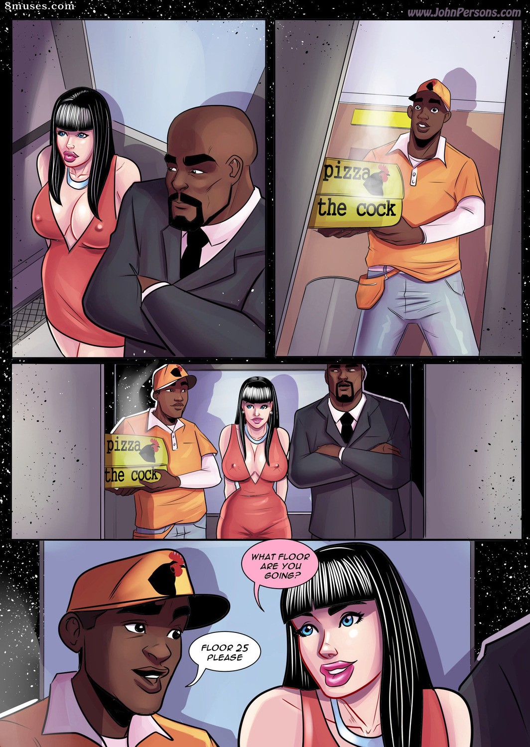Michi - Luciana Fellini - Elevator - Page 3