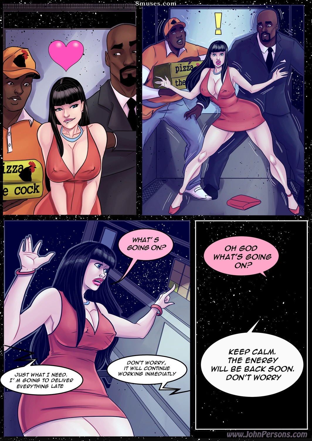 Michi - Luciana Fellini - Elevator - Page 4