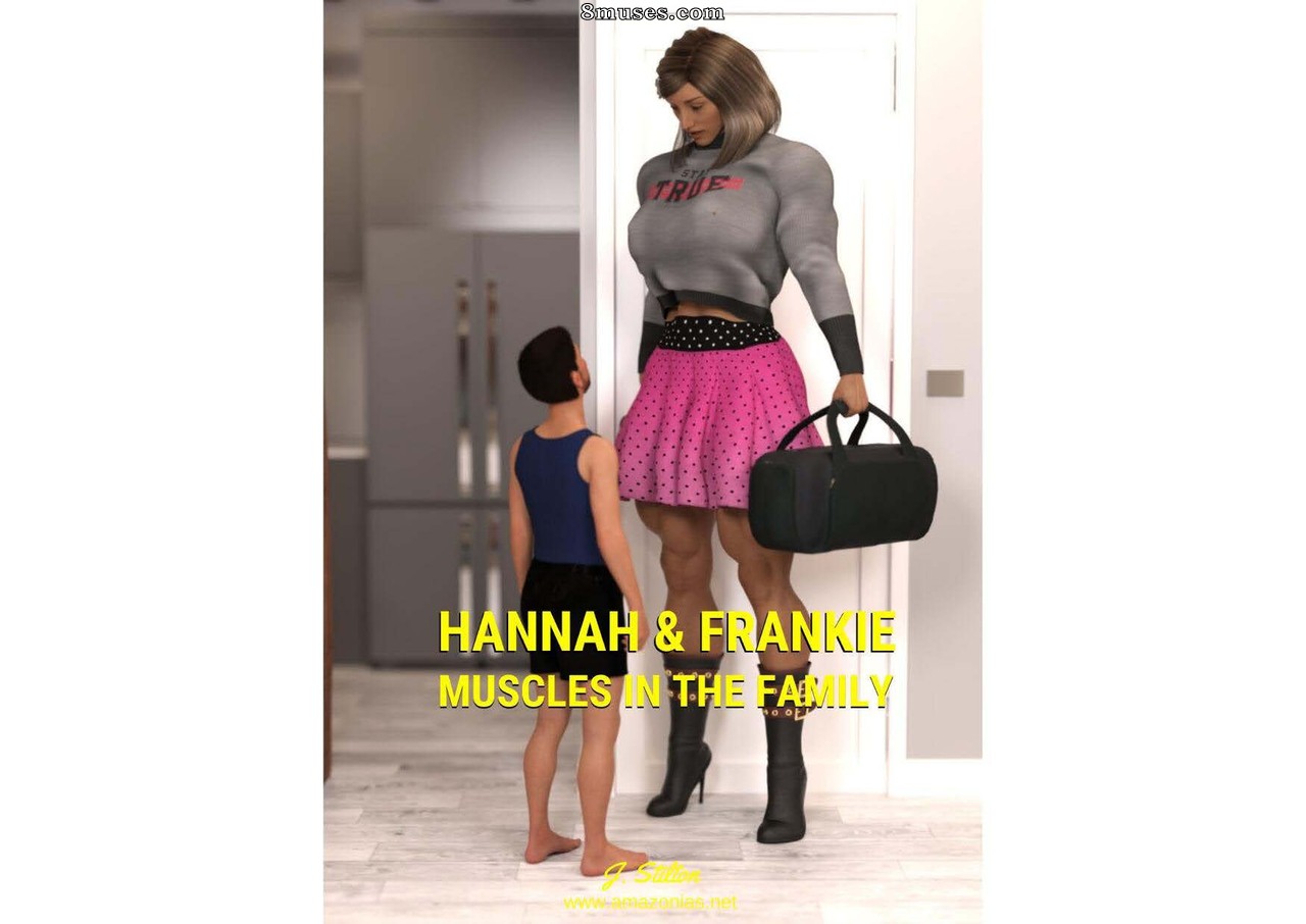 Amazonias - Hannah & Frankie - Muscles in the Family - Page 1