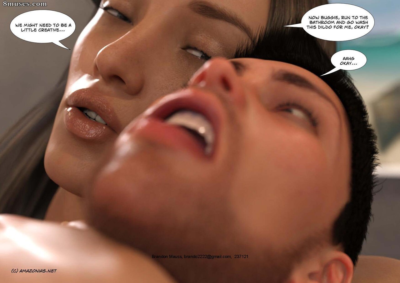 Amazonias - Hannah & Frankie - Muscles in the Family - Page 76