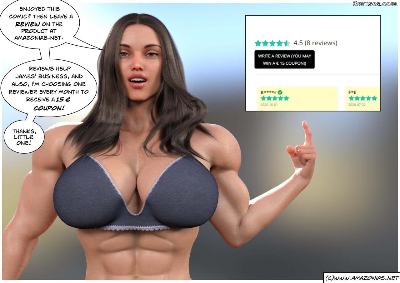 Amazonias - Hannah & Frankie - Muscles in the Family - Page 150
