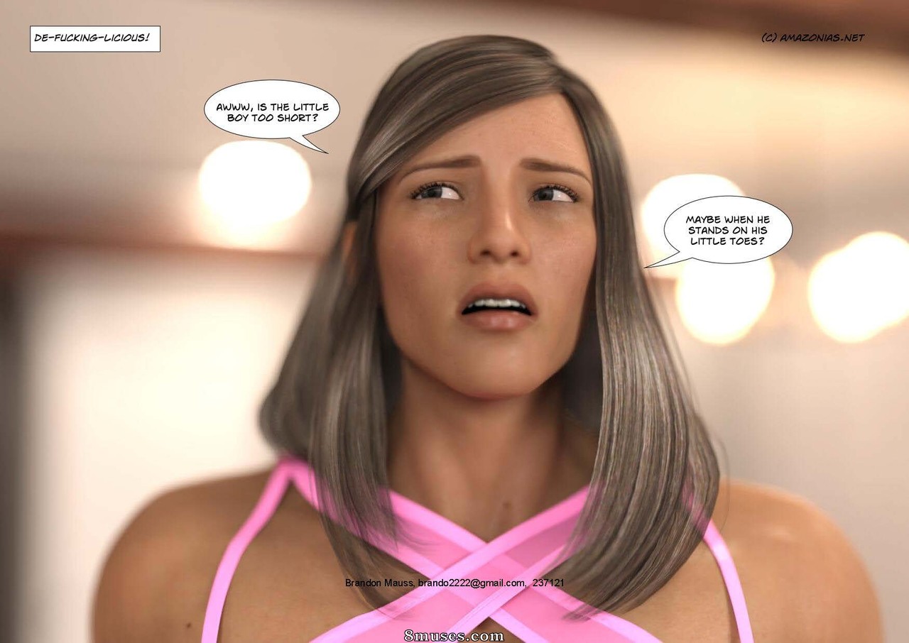 Amazonias - Hannah & Frankie - Muscles in the Family - Page 20