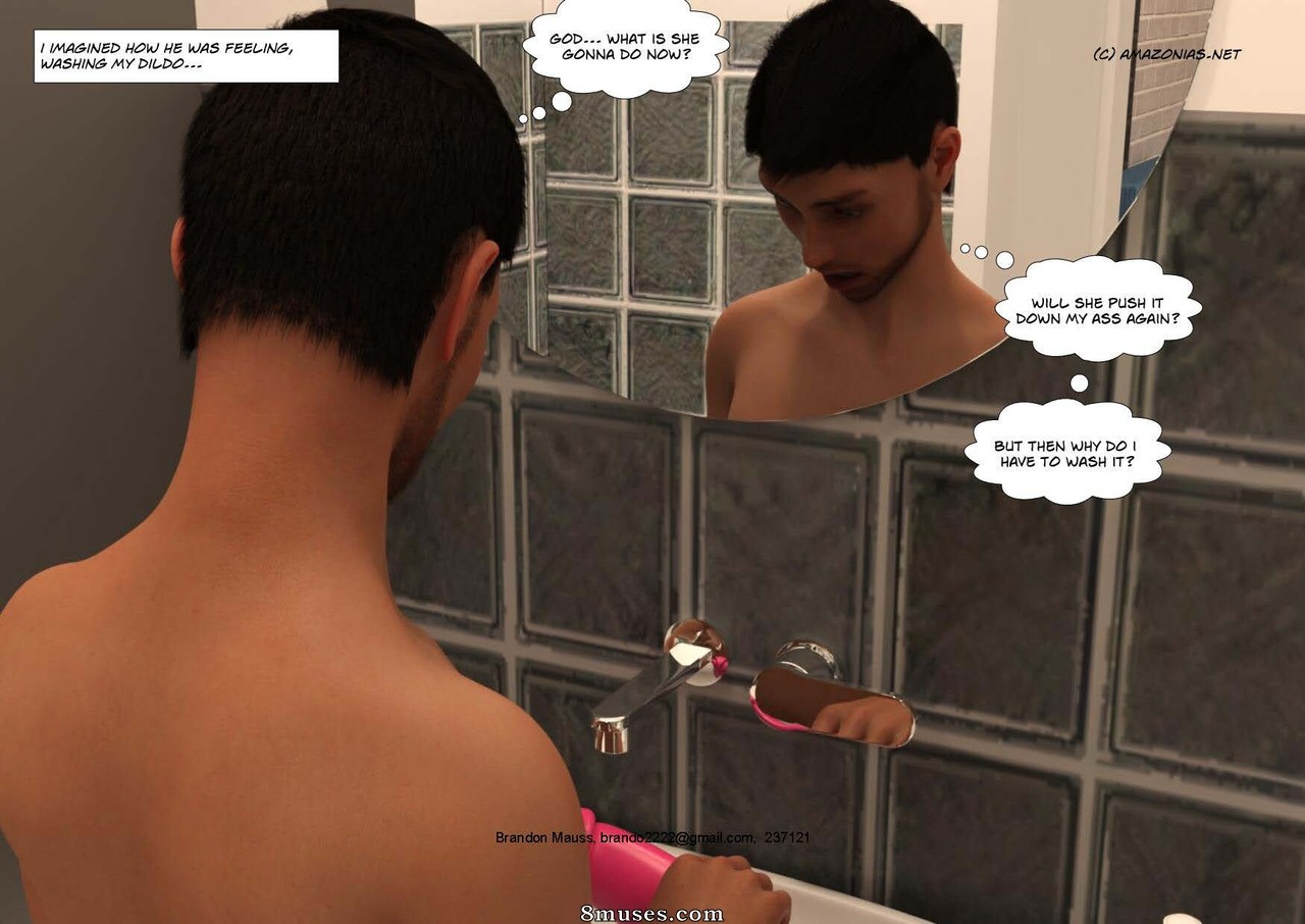 Amazonias - Hannah & Frankie - Muscles in the Family - Page 79
