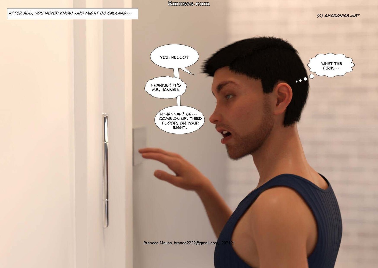 Amazonias - Hannah & Frankie - Muscles in the Family - Page 8