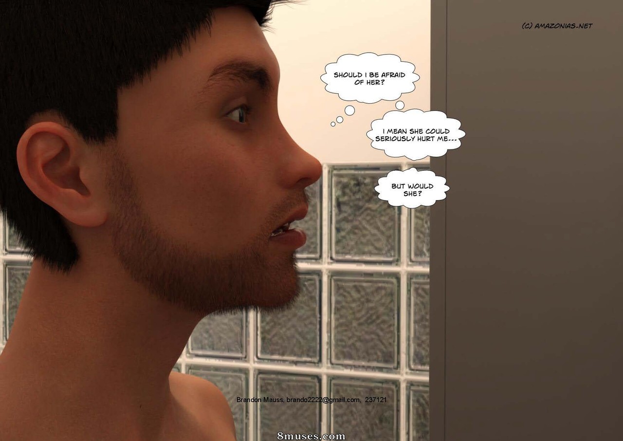Amazonias - Hannah & Frankie - Muscles in the Family - Page 80