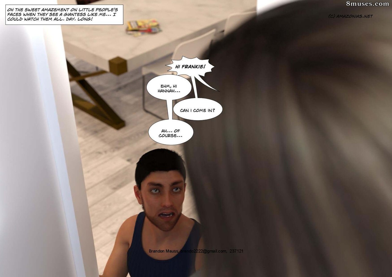 Amazonias - Hannah & Frankie - Muscles in the Family - Page 9