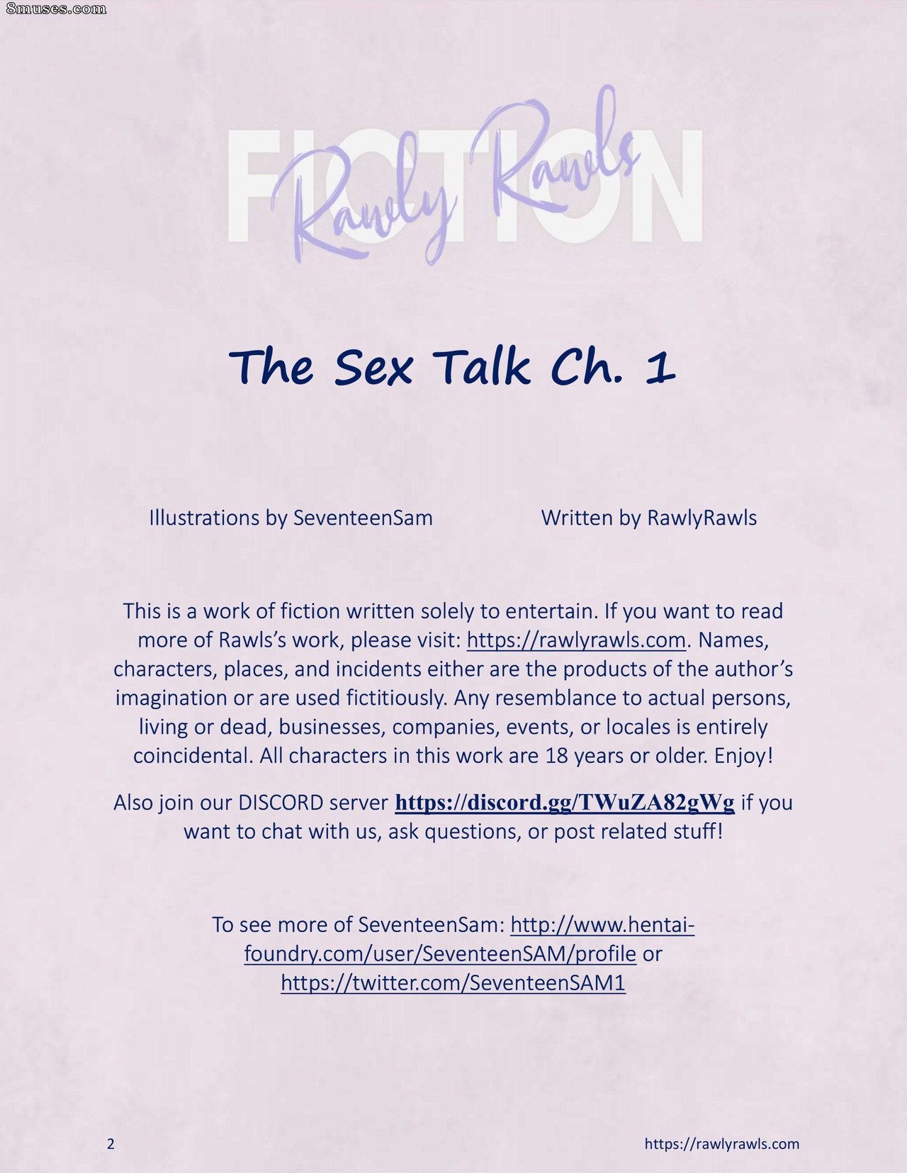 La discussion sur le sexe - Numéro 1 - Page 2