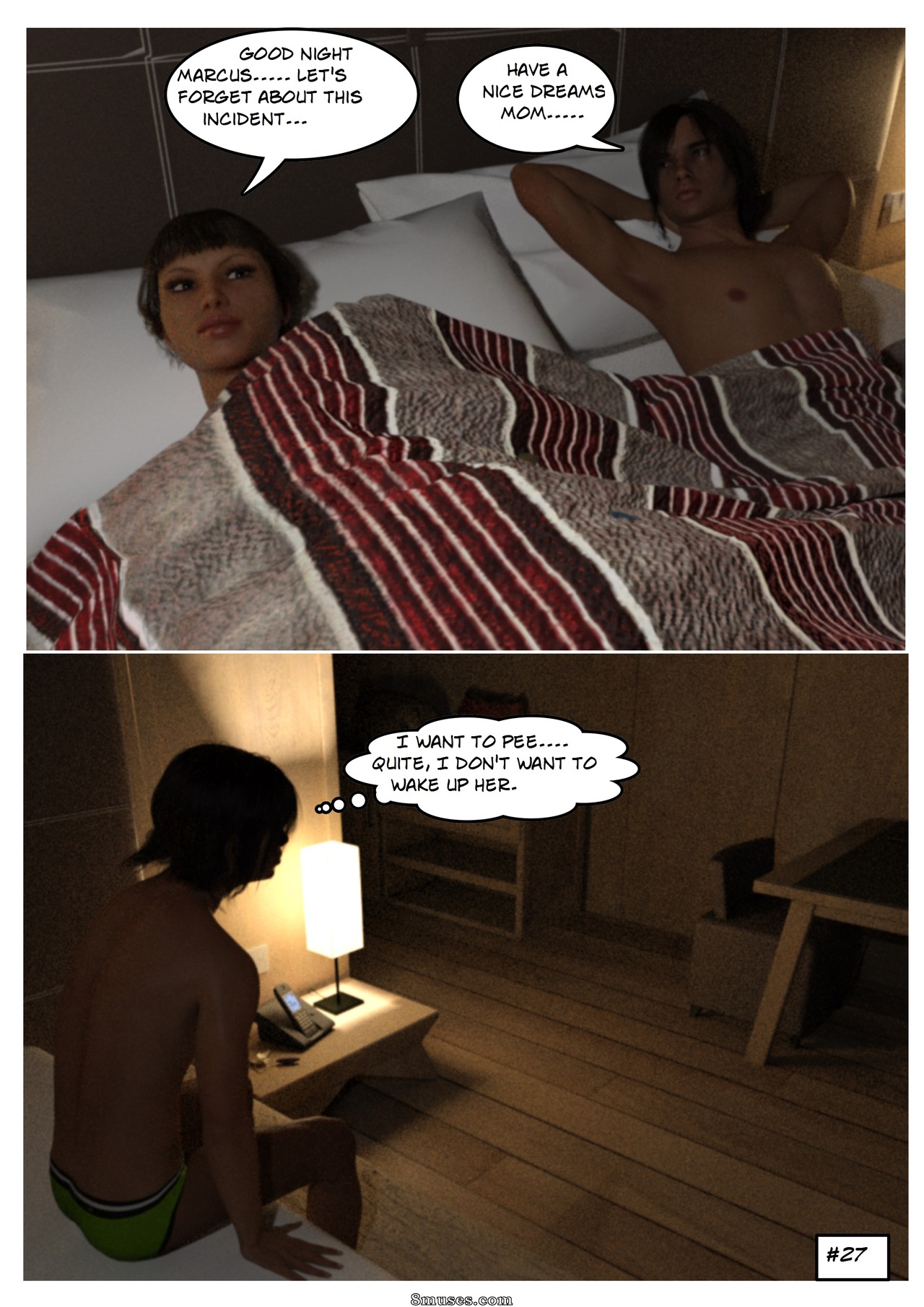 Mature3DComics - Spa Resort with Mom - Page 27