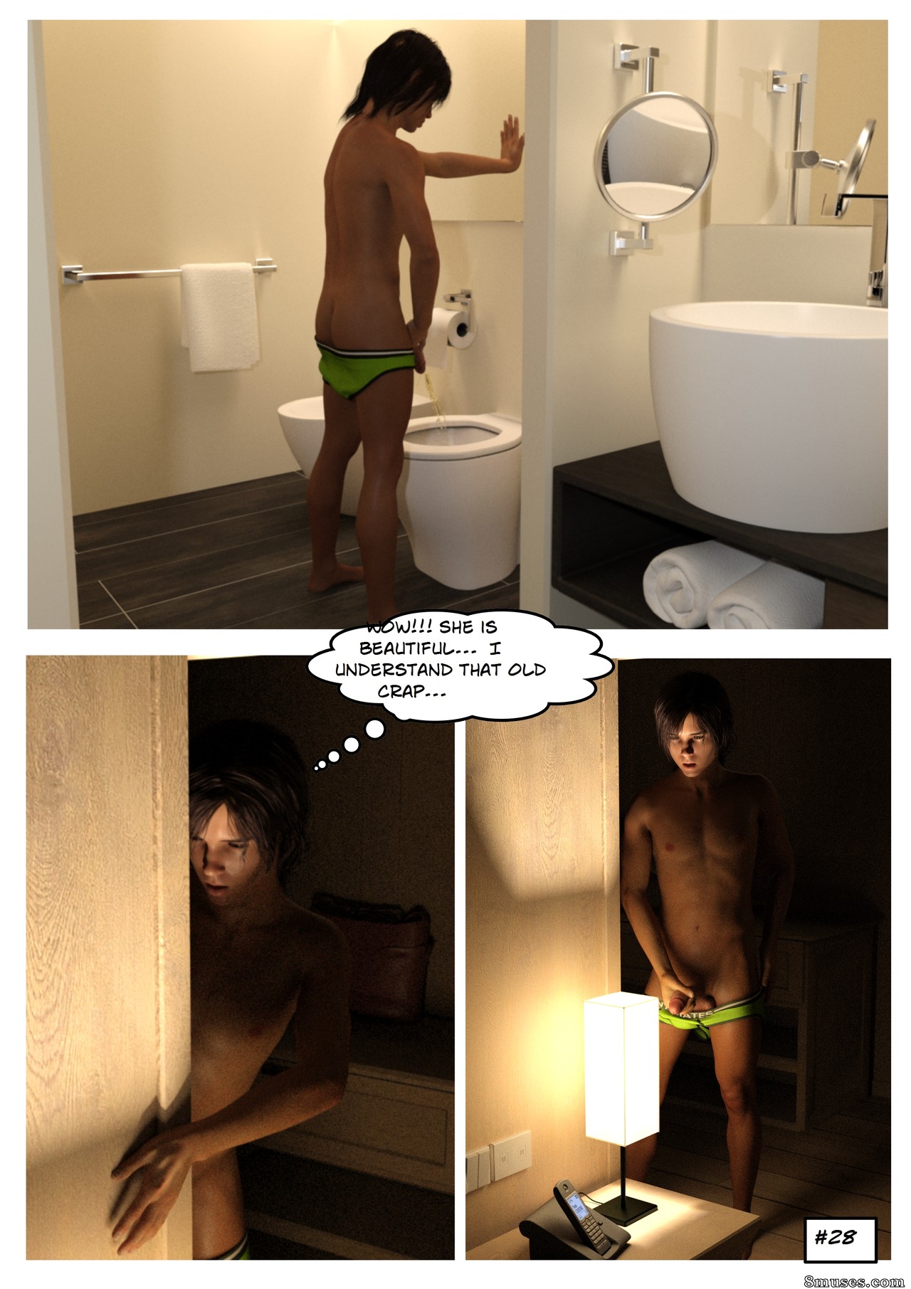 Mature3DComics - Spa Resort with Mom - Page 28